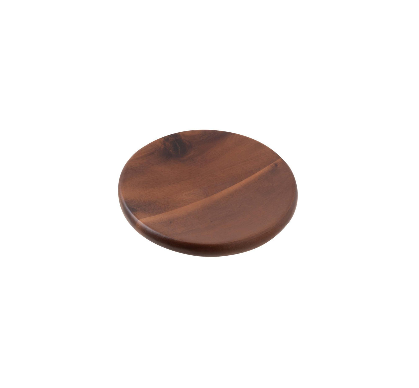 Bread Plate 5 1/2" Acacia Wood