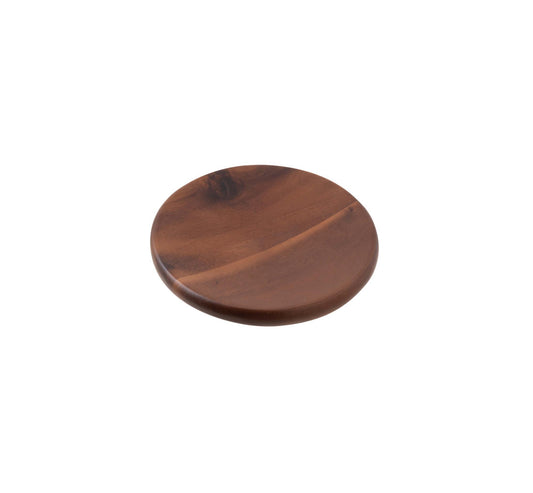 Bread Plate 5 1/2" Acacia Wood