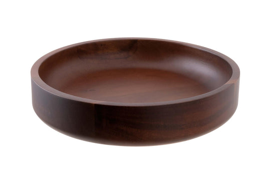 Bowl 7 7/8" x 1 5/8" H Acacia Wood