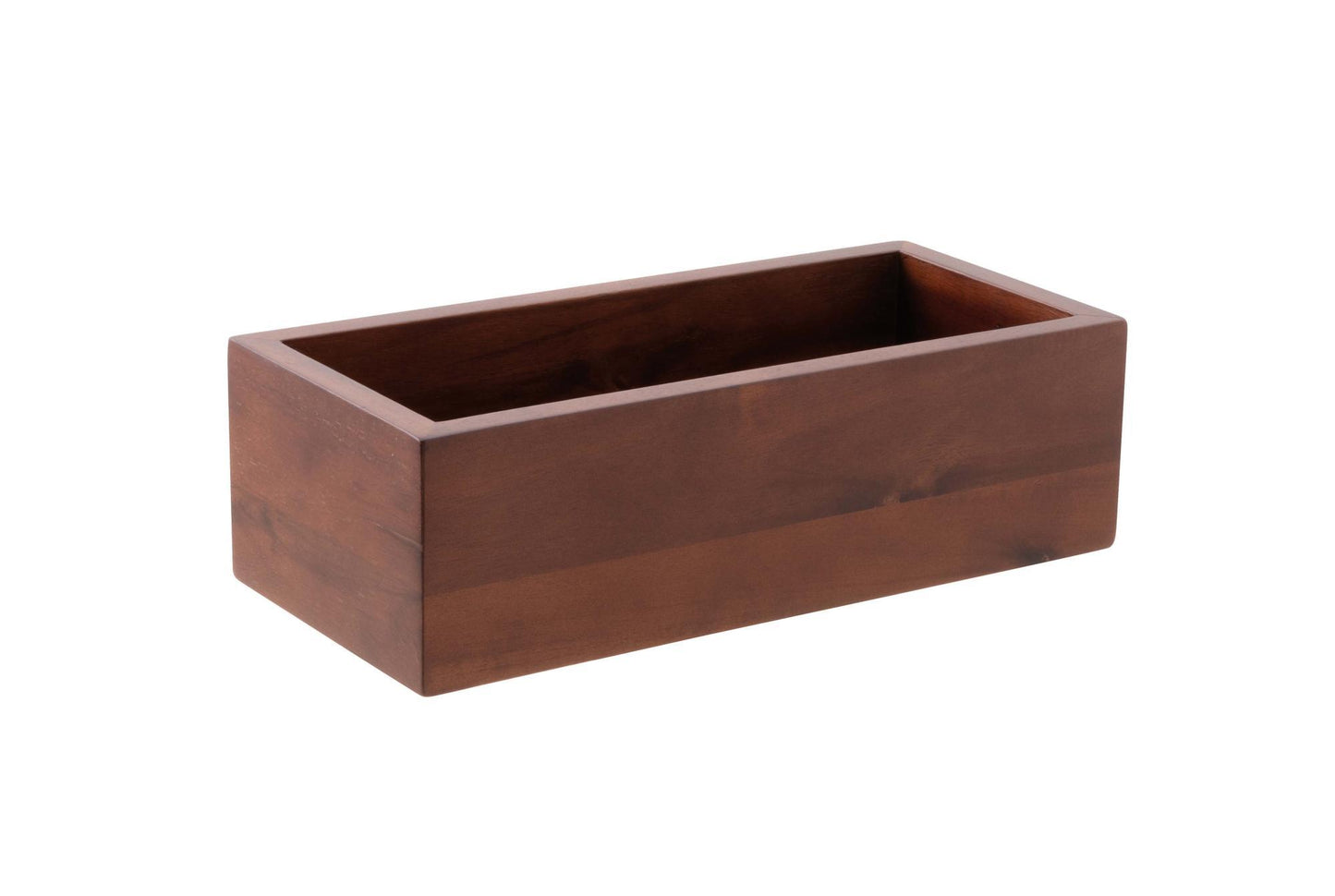 Tray 10 3/8" x 4 3/4" x 3 1/8" H Acacia Wood