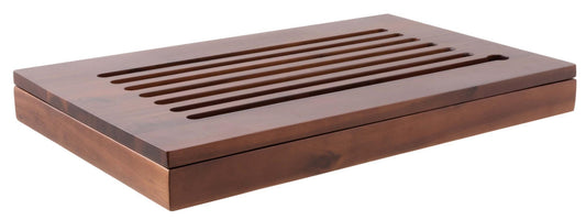 Bread Cutting Board 20 7/8" x 12 3/4" x 2 1/8" H Acacia Wood