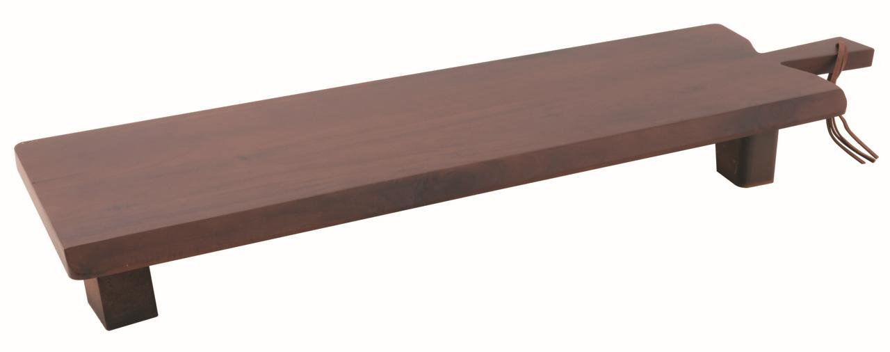 Buffet Stand 31 1/2 " x 7 7/8" x 3 1/8 " H Acacia Wood