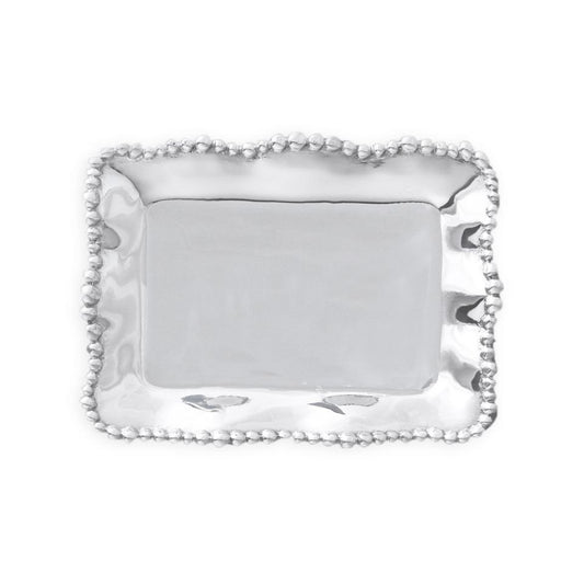 Organic Pearl Rectangular Tray
