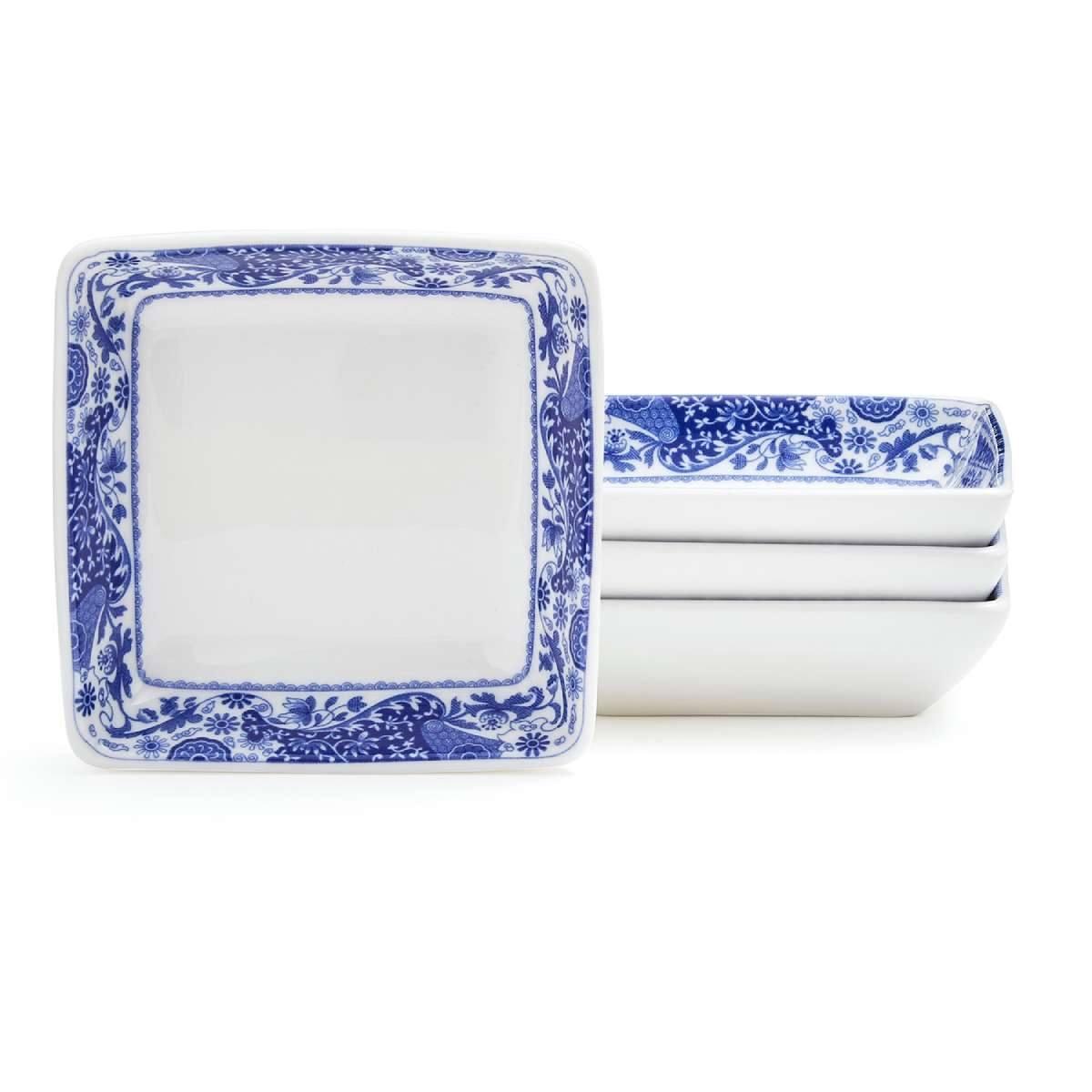 Brocato Square Dishes 3" S/4
