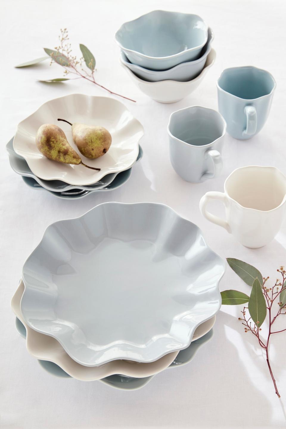 Dinner Plate 11" - Floret Grey