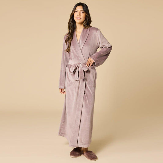 Softies Serenity Mink Robe Driftwood 2X/3X