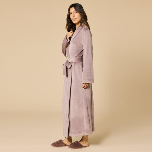 Softies Serenity Mink Robe Driftwood Small