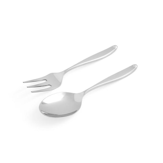 Salad Spoon & Fork - Floret