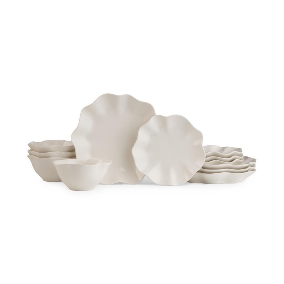 12 Piece Set - Floret White