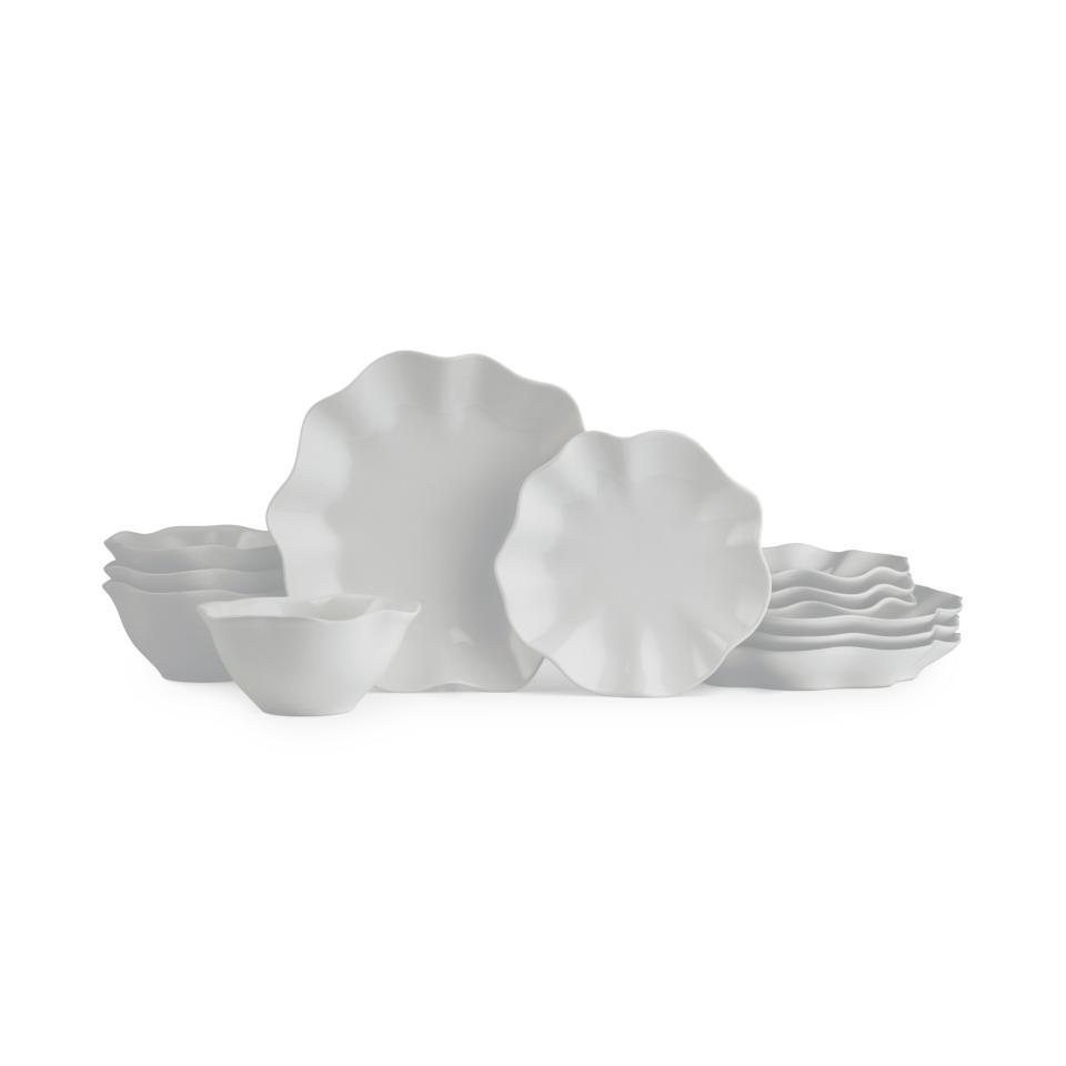 12 Piece Set - Floret Grey