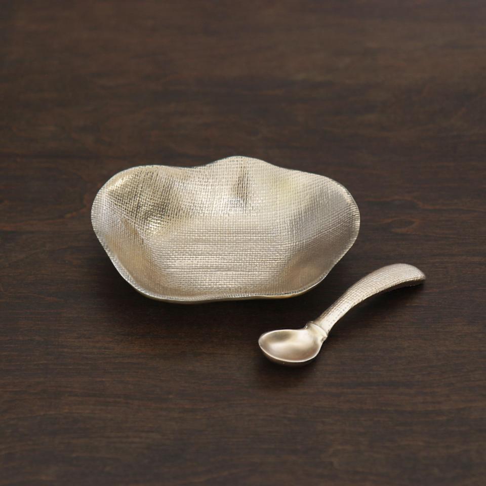 Sierra Modern Kioto Mini Bowl with Spoon (Gold)