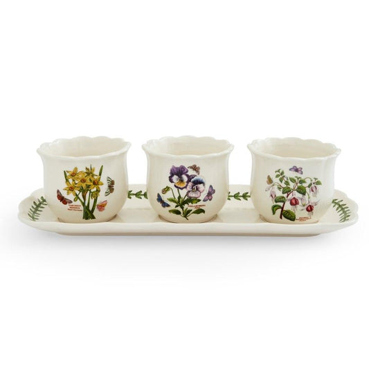 4 Piece Herb Pot Set, 13"