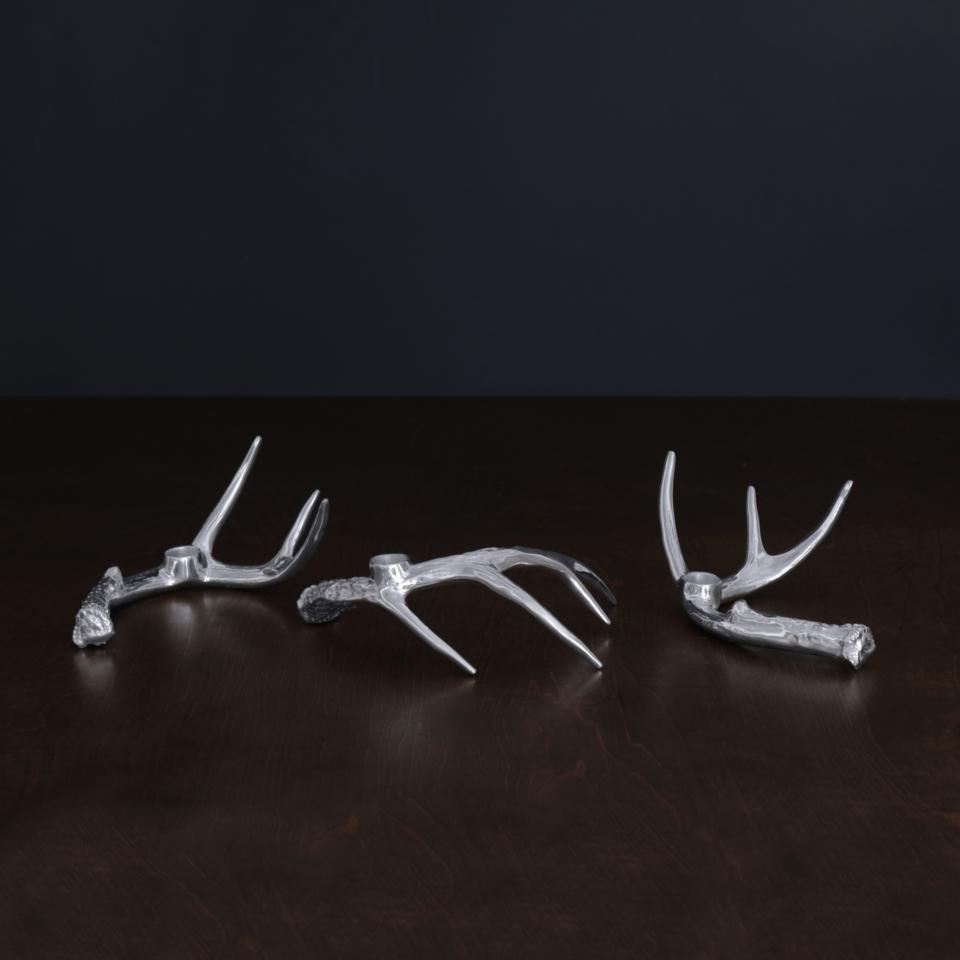 Antler Candlestick Set of 3