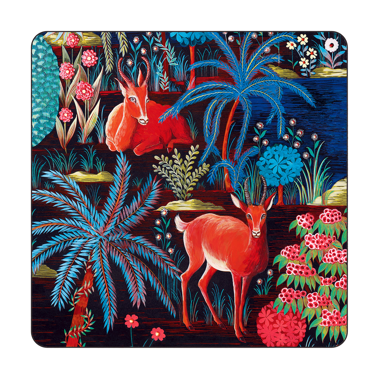 Acrylic Coasters, Set of 4