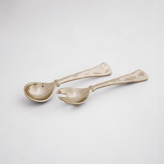 Large Salad Servers (Shiny Gold)