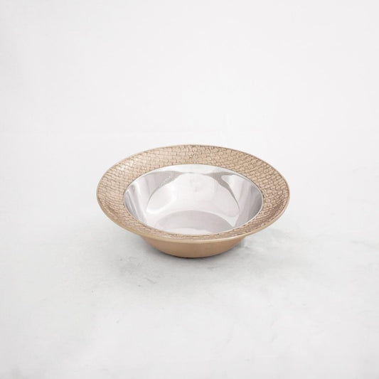 Nassau Small Bowl (Silver and Gold)