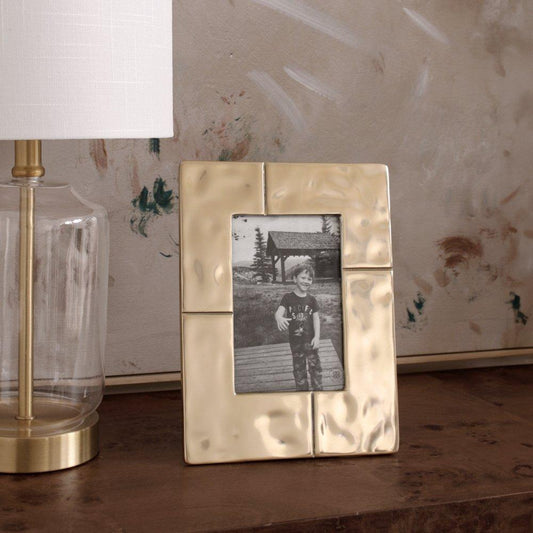 Sierra Modern Asimetric 4 x 6 Vertical (Gold)