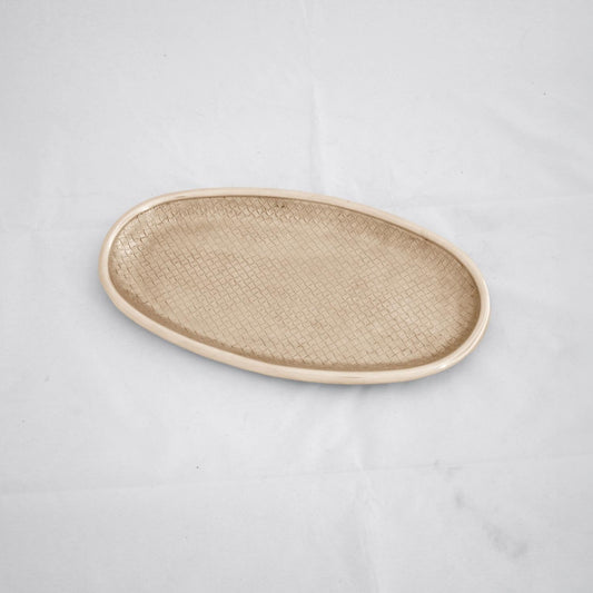 Nassau Oval Platter (Gold)