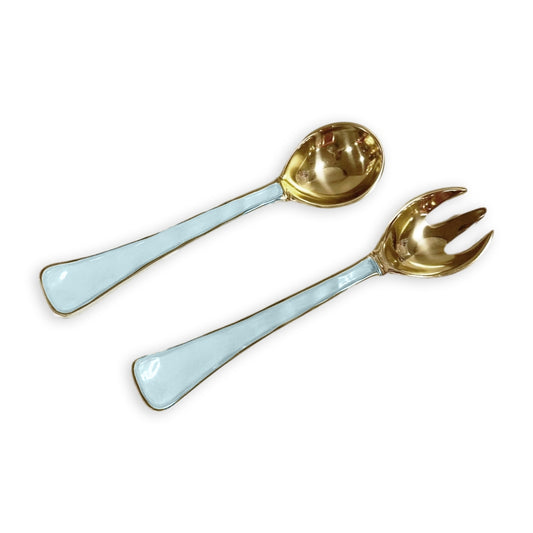 Soho Salad Servers (Sky Blue)