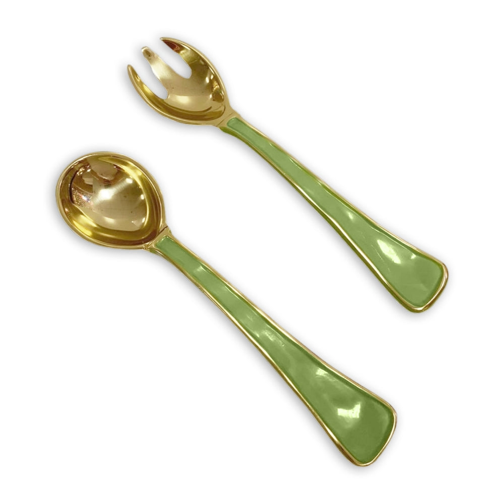 Soho Salad Servers (Green)