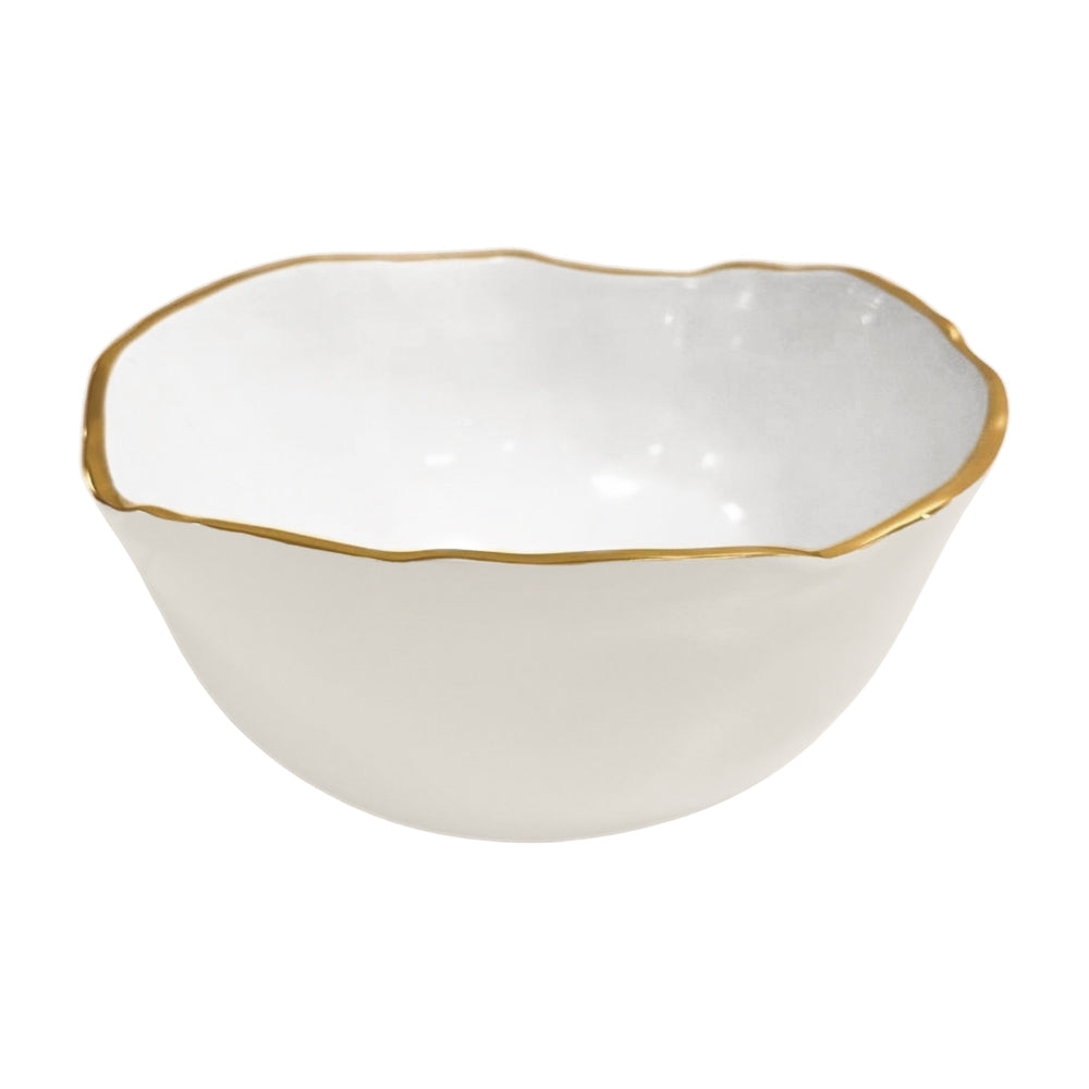 Osaka Large Bowl (Cream and White)