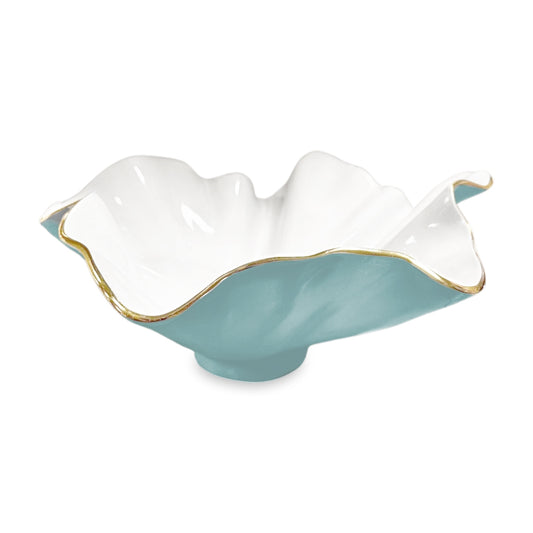 Bloom Wine Bucket (Turquoise and White)