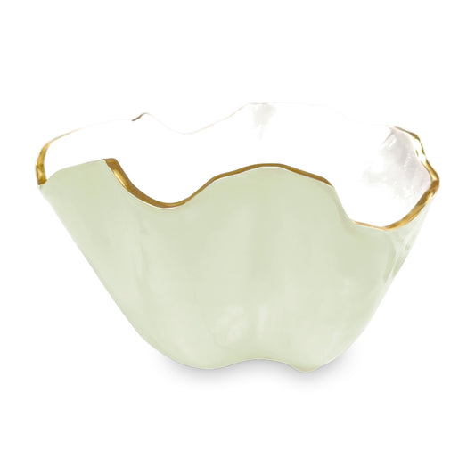 Onyx Ice Bucket (Pistachio and White)