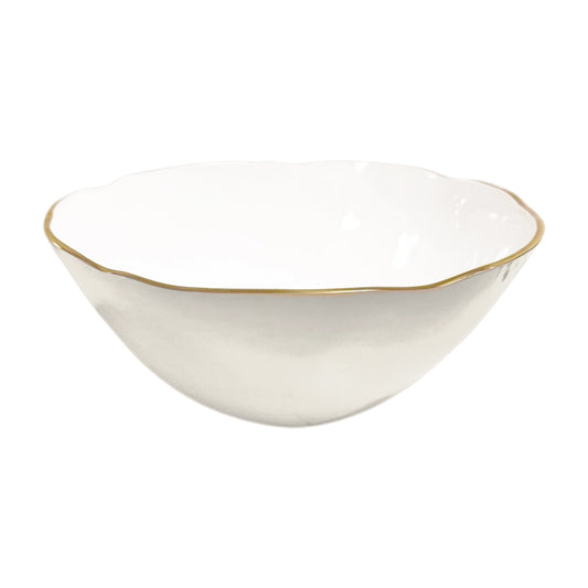 Demeter Large Bowl (Cream and White)