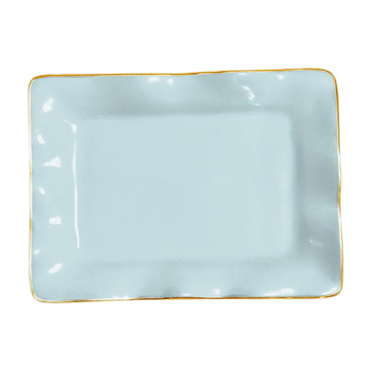 Vento Small Rectangular Tray (Sky Blue)