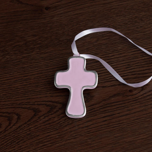 Athens Cross Ornament (Lilac)