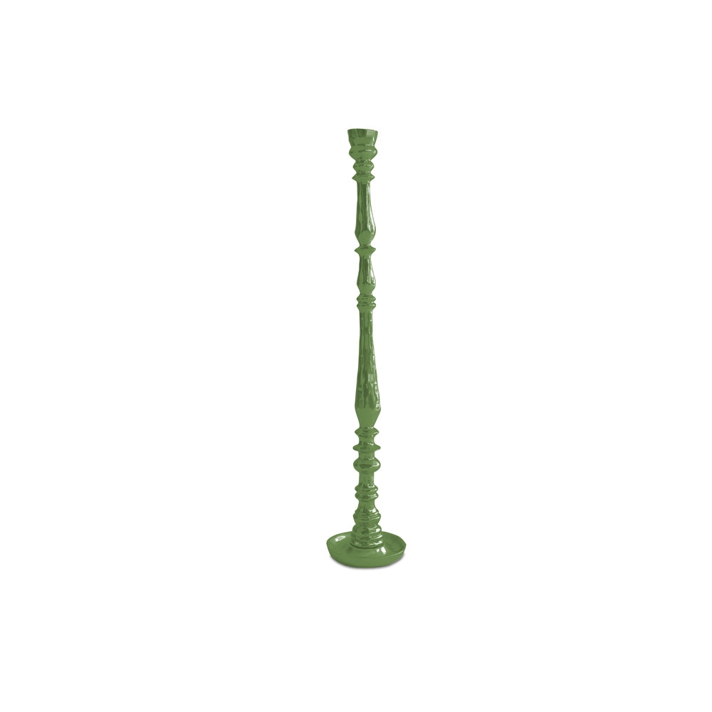 Crosby Large Candlestick Holder (Leaf Green)
