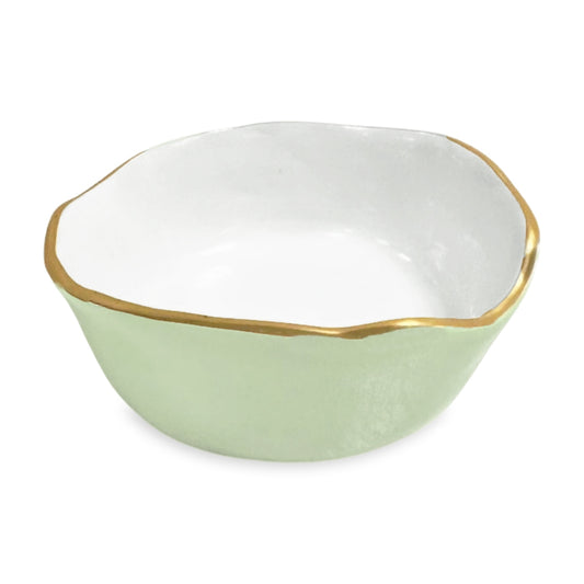Soho Wine Coaster (Pistachio and White)