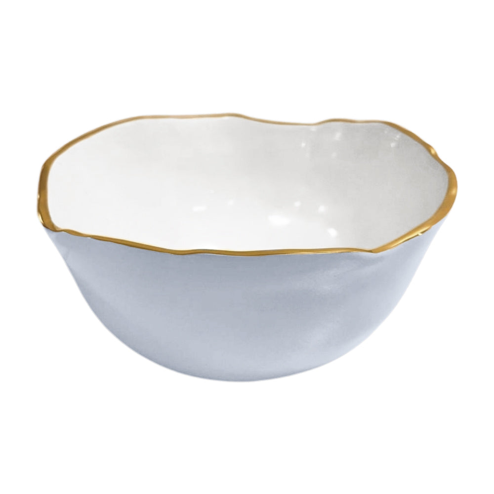 Osaka Large Bowl (Periwinkle and White)