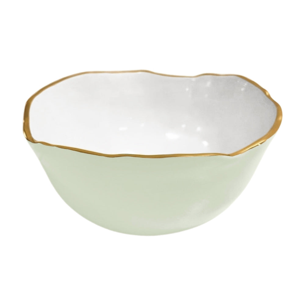 Osaka Large Bowl (Pistachio and White)
