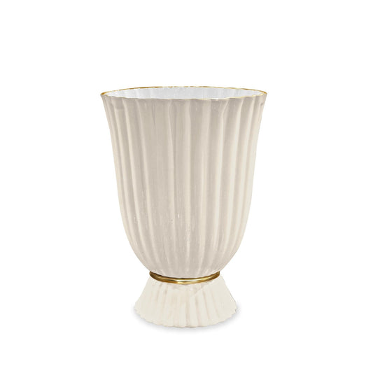ENCANTO Vienna Medium Vase (Cream and White)