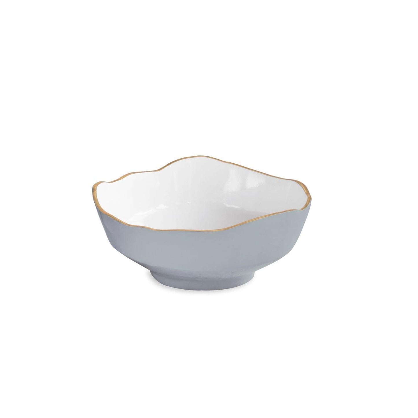 ENCANTO Dakota Small Bowl (Slate and White)