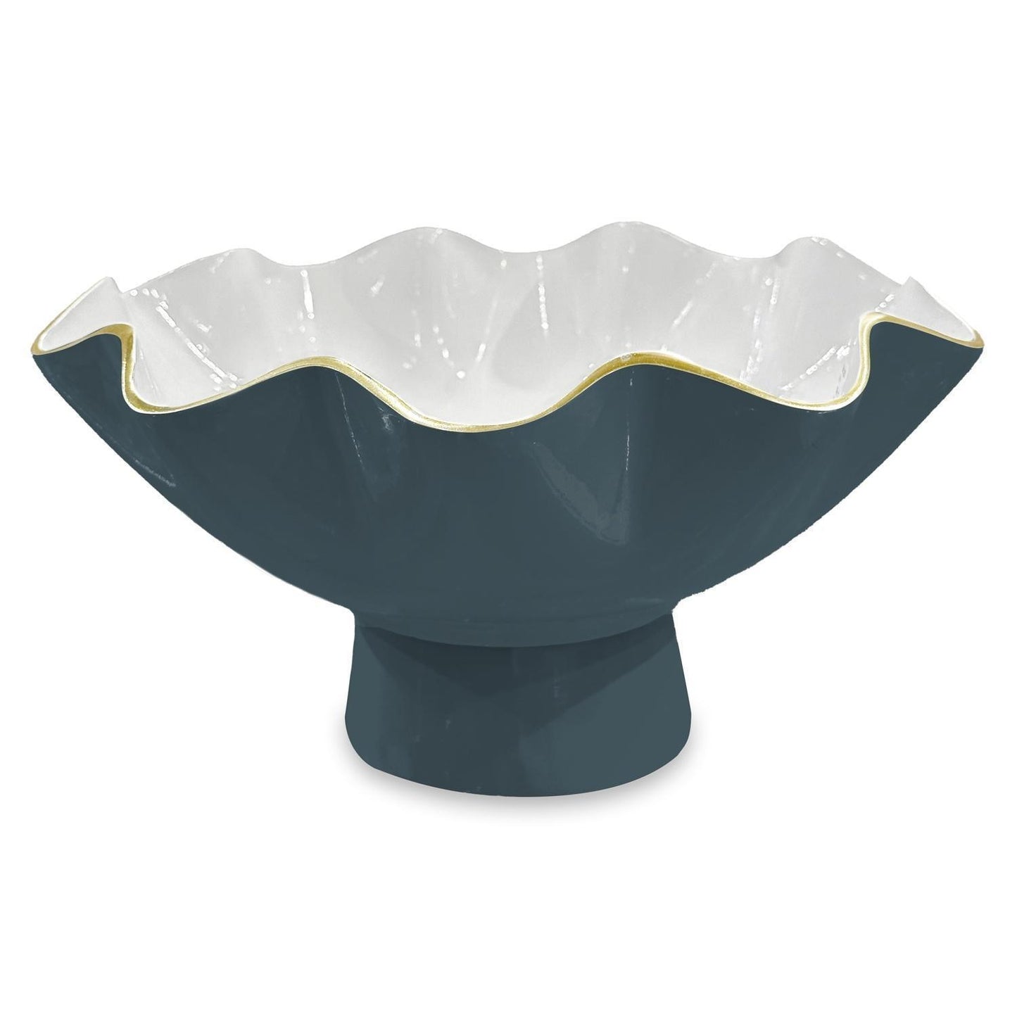 ENCANTO Carola Small Pedestal (Midnight and White)