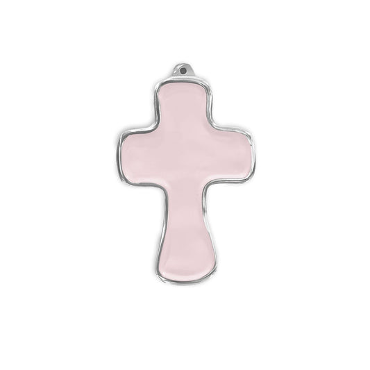 ENCANTO Athens Cross Ornament (Camellia)