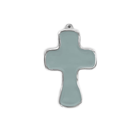 ENCANTO Athens Cross Ornament (Slate)