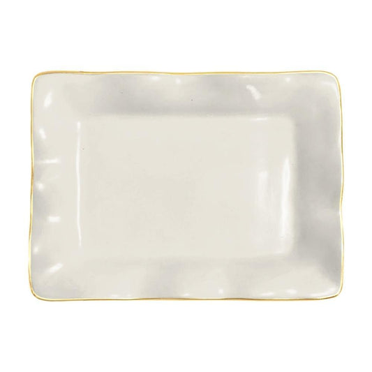 ENCANTO Vento Small Rectangular Tray (Cream)