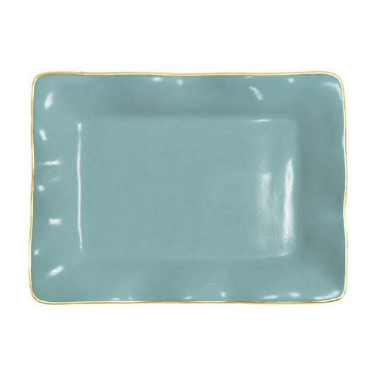 ENCANTO Vento Small Rectangular Tray (Turquoise)