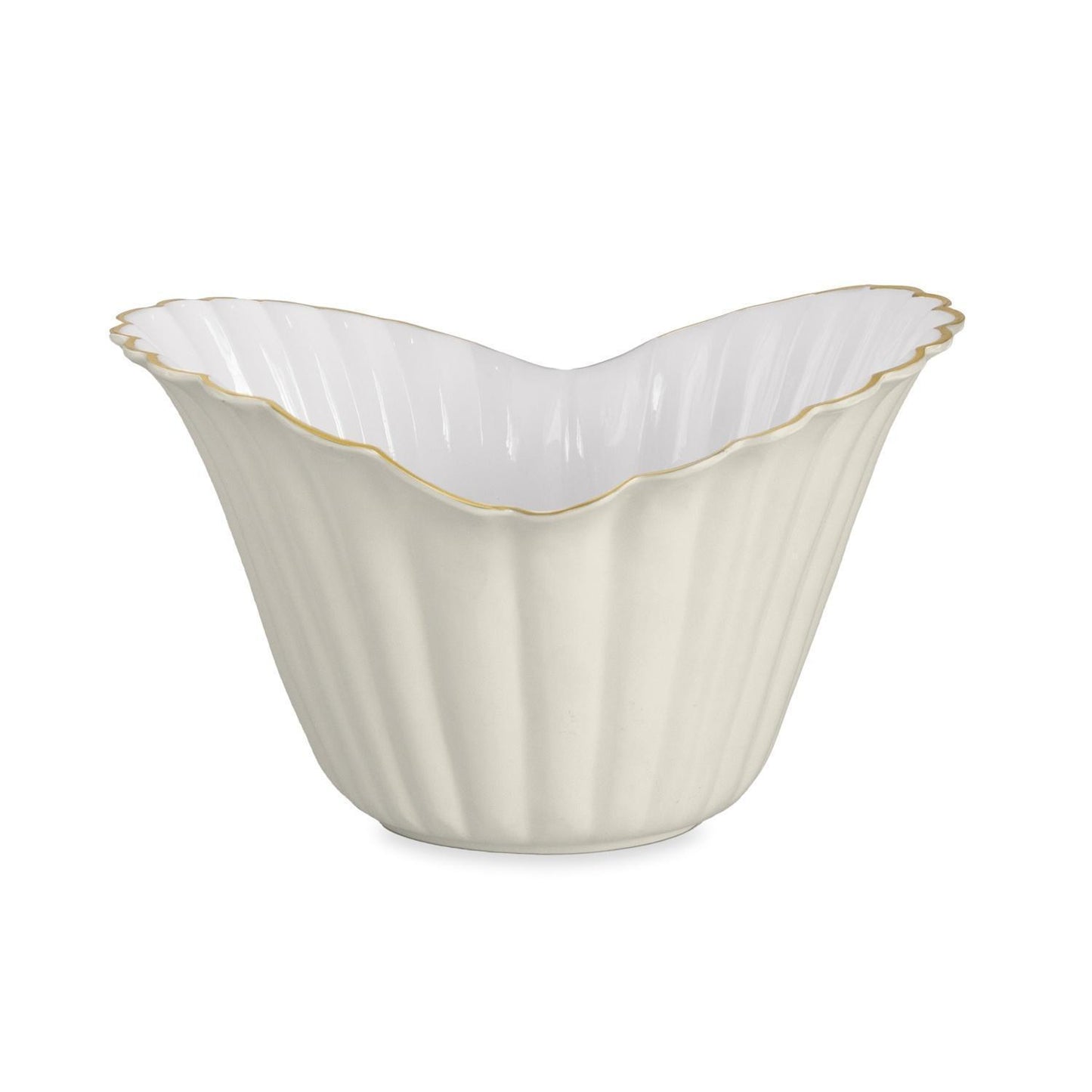 ENCANTO Vienna Large Ice Bucket (Cream and White)