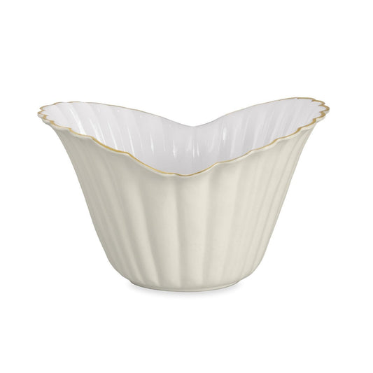 ENCANTO Vienna Large Ice Bucket (Cream and White)