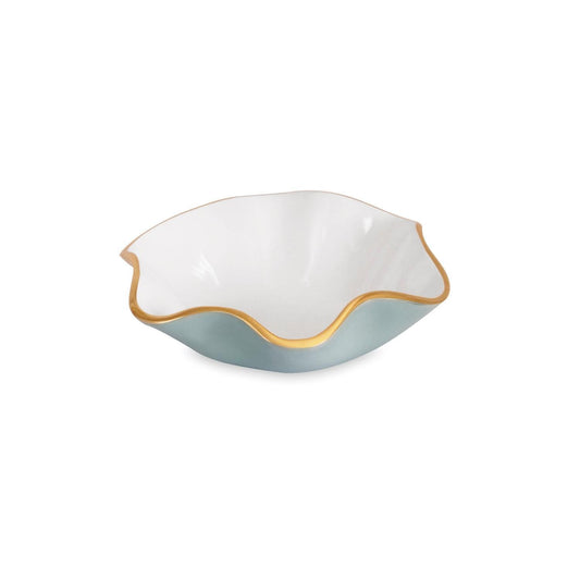ENCANTO  Carola Small Round Bowl (Slate and White)