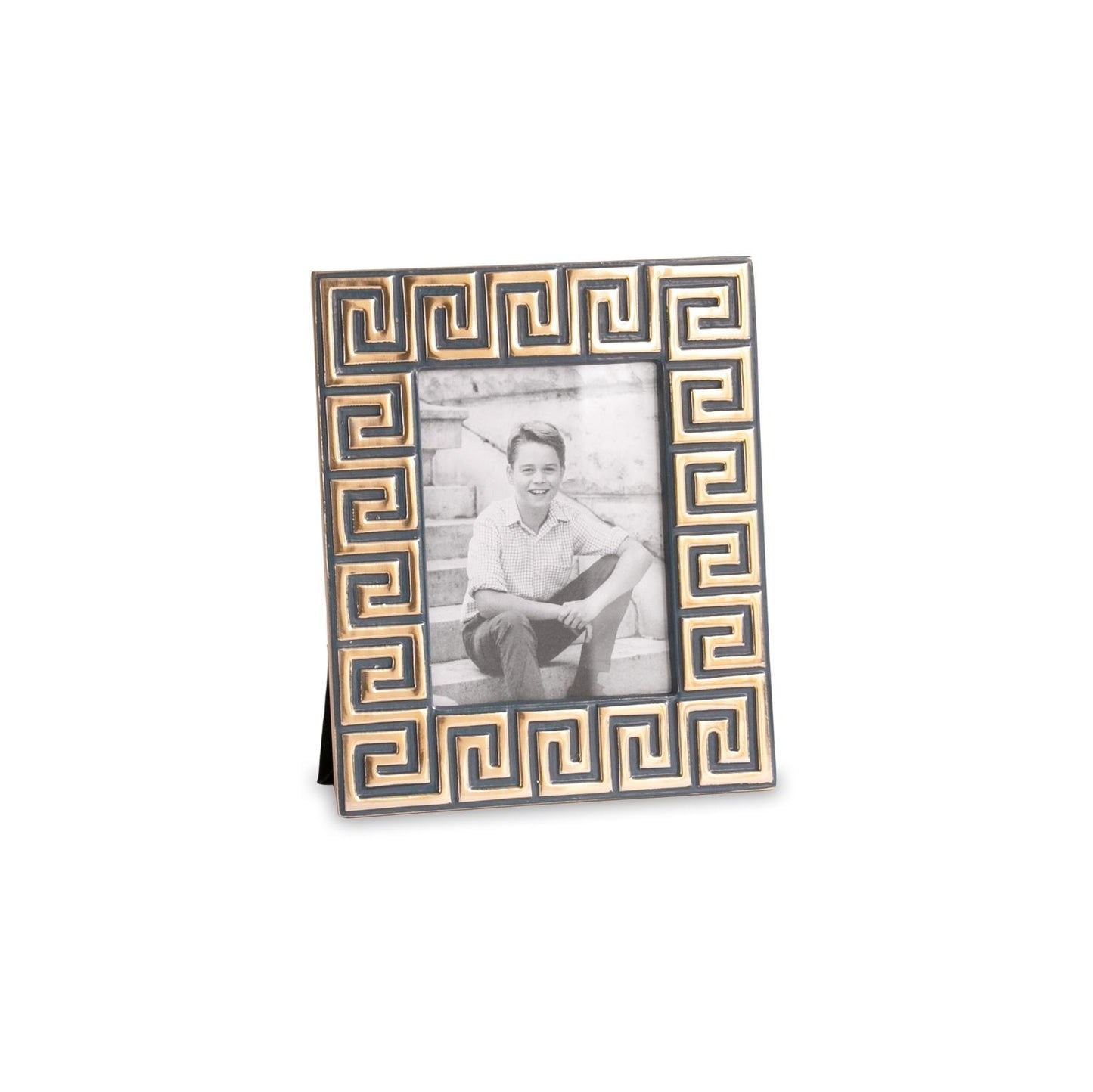 Greek Key Frame 5 x 7 (Midnight)