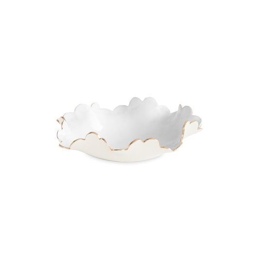 Colette Small Bowl (Cream and White)