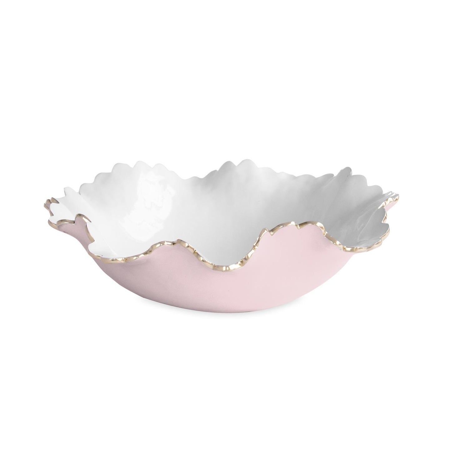 Colette Large Bowl (Camellia and White)