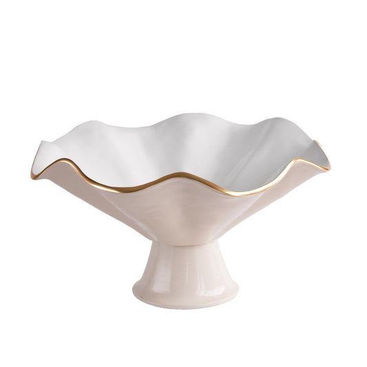 Pedestal (Cream and White)
