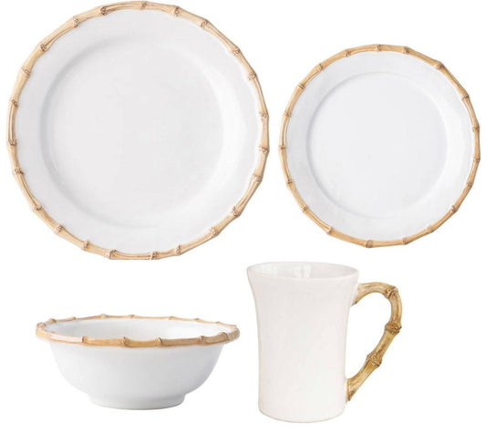 Bamboo by Juliska Four Piece Place Setting