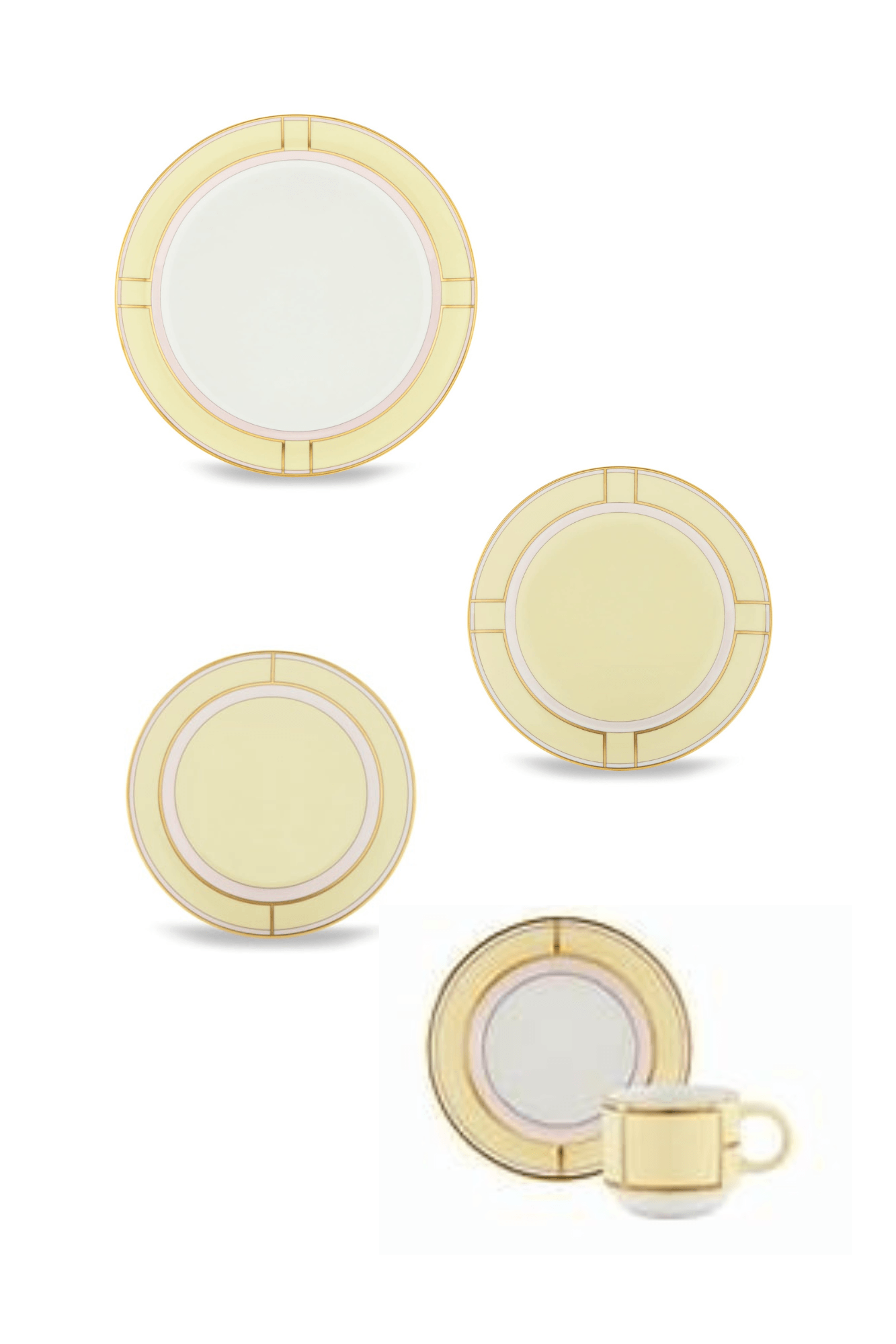 Diva Giallo by Richard Ginori Five Piece Place Setting